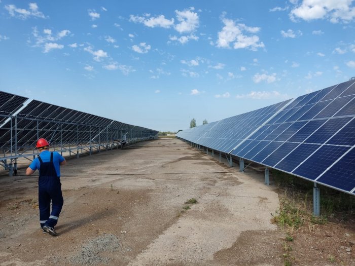 The head of the Republic of Bashkortostan Radiy Khabirov announced the launch of a solar power plant in Agidel