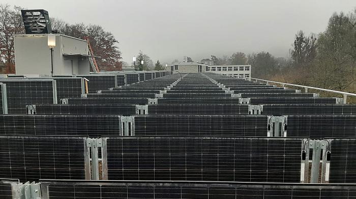 Opening of the International Solar Test Station on the Green Roof